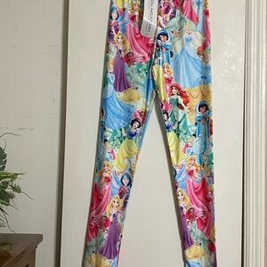 Colorful Disney Princess Leggings